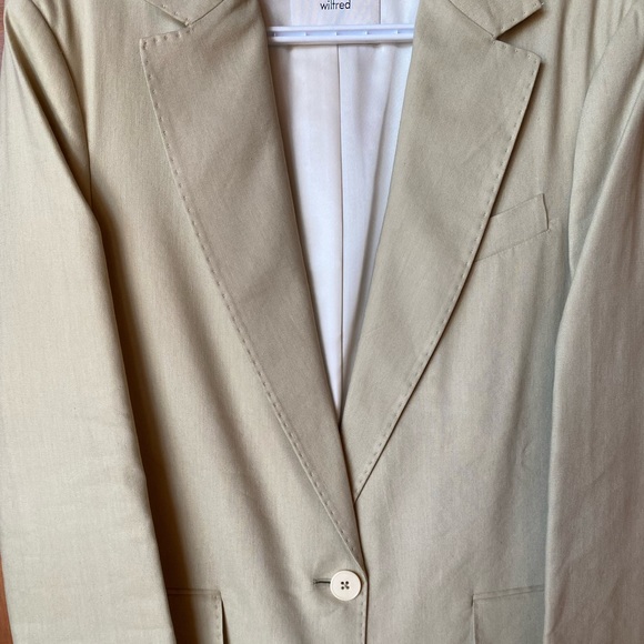 Aritzia Wilfred linen blazer - Picture 7 of 12